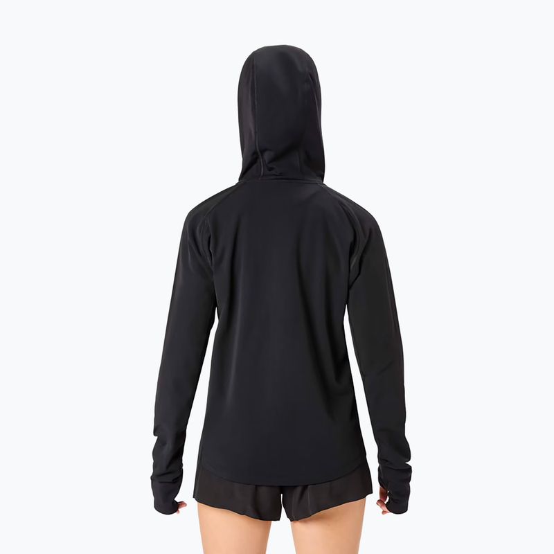 Women's running jacket NNormal Active Warm svart/black 3