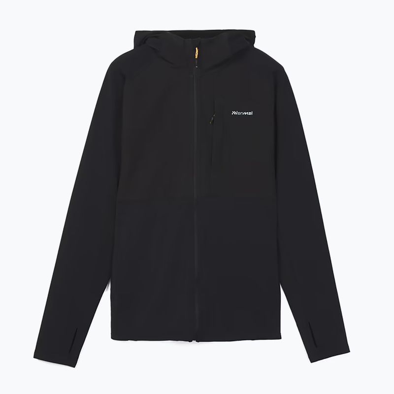 Women's running jacket NNormal Active Warm svart/black 5