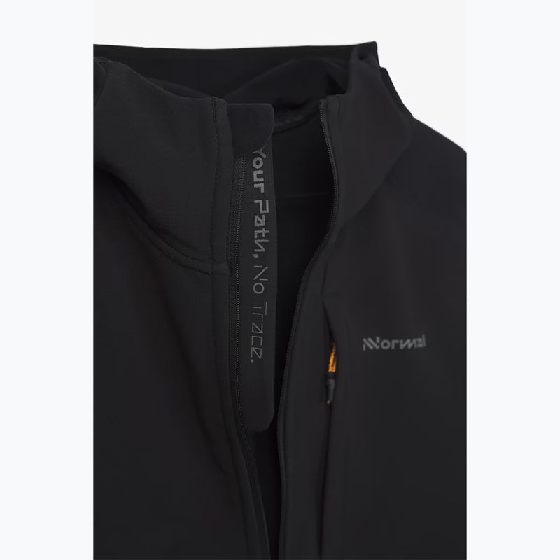 Women's running jacket NNormal Active Warm svart/black 6