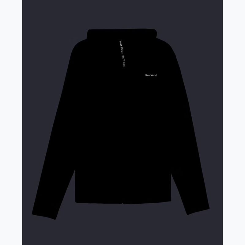 Women's running jacket NNormal Active Warm svart/black 7