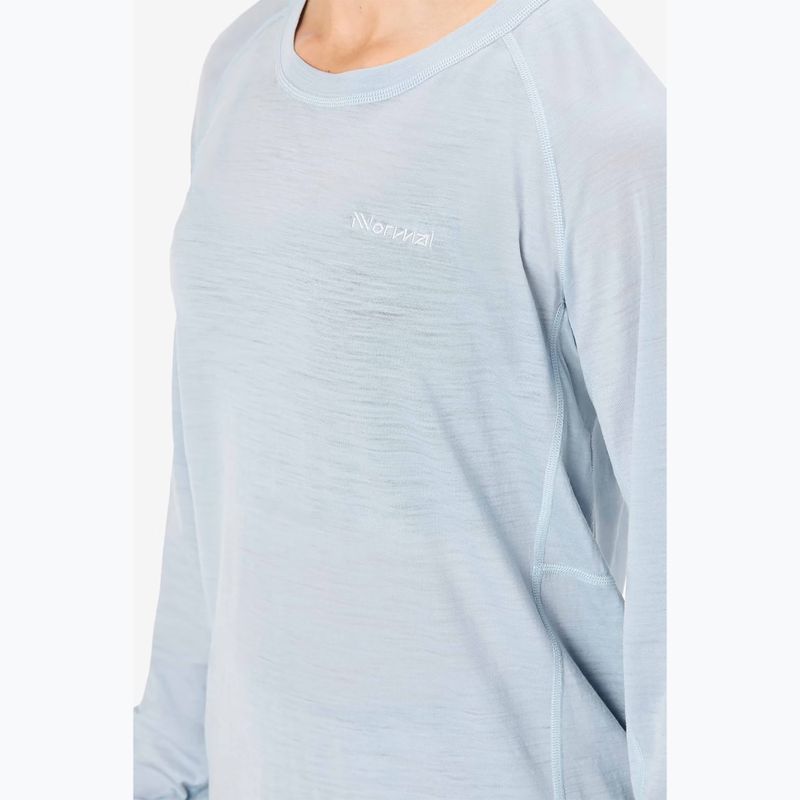 Women's running longsleeve NNormal Merino blue 4