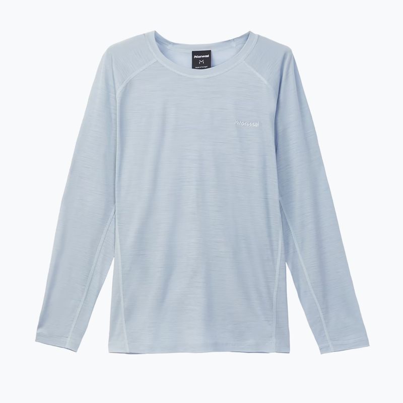 Women's running longsleeve NNormal Merino blue 5