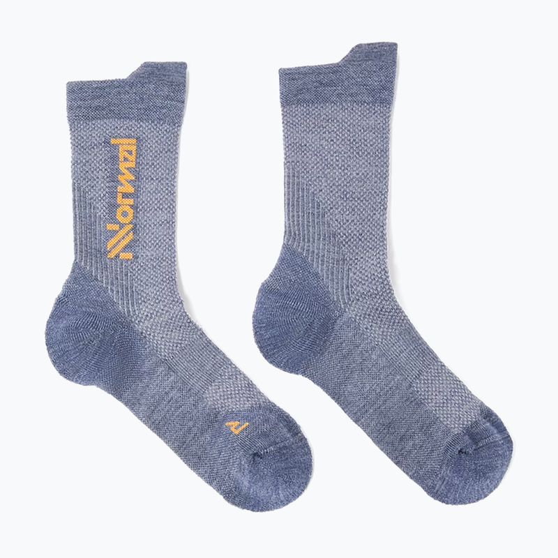 NNormal Merino blue running socks