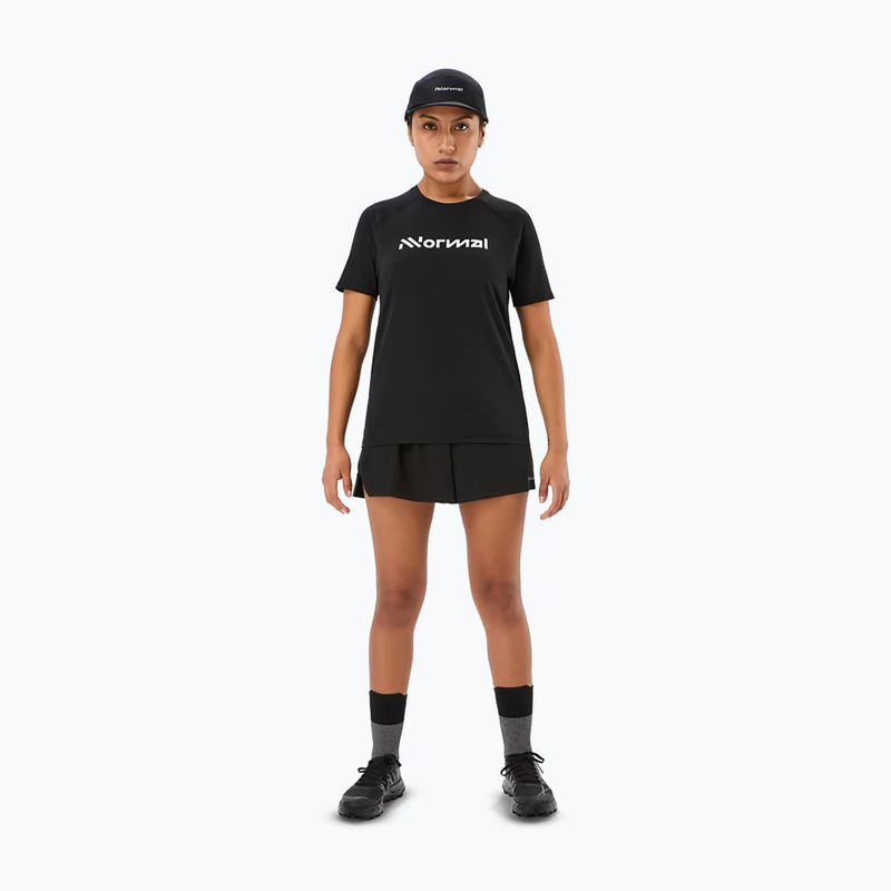 Women's NNormal Race running t-shirt black 2