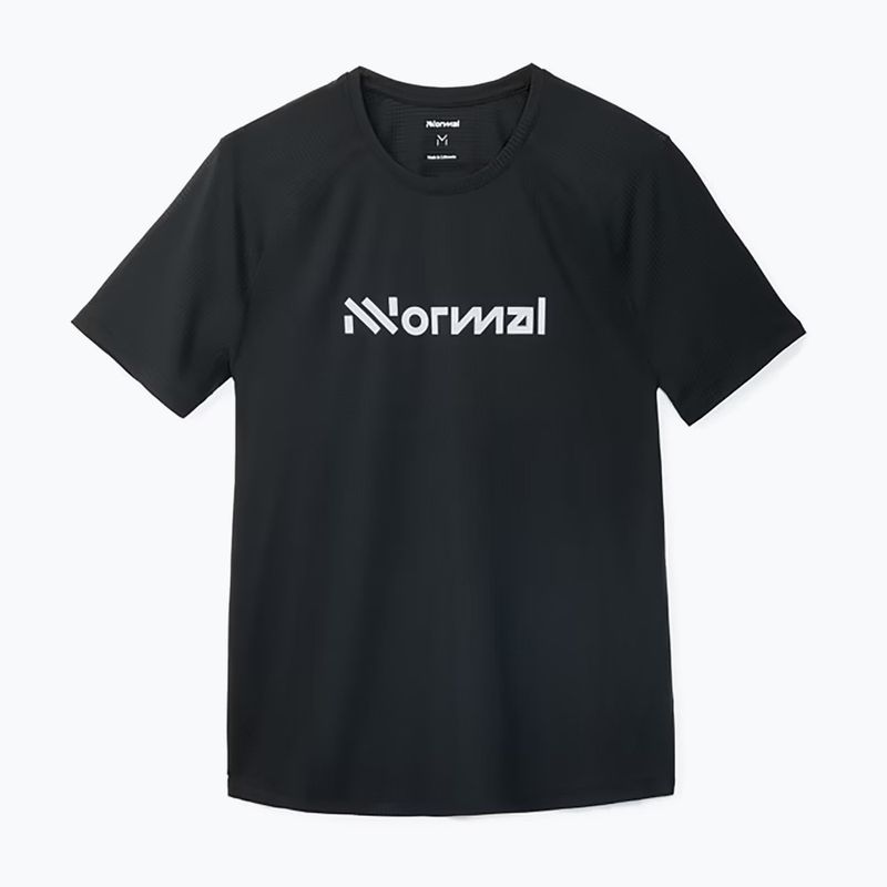 Women's NNormal Race running t-shirt black 4