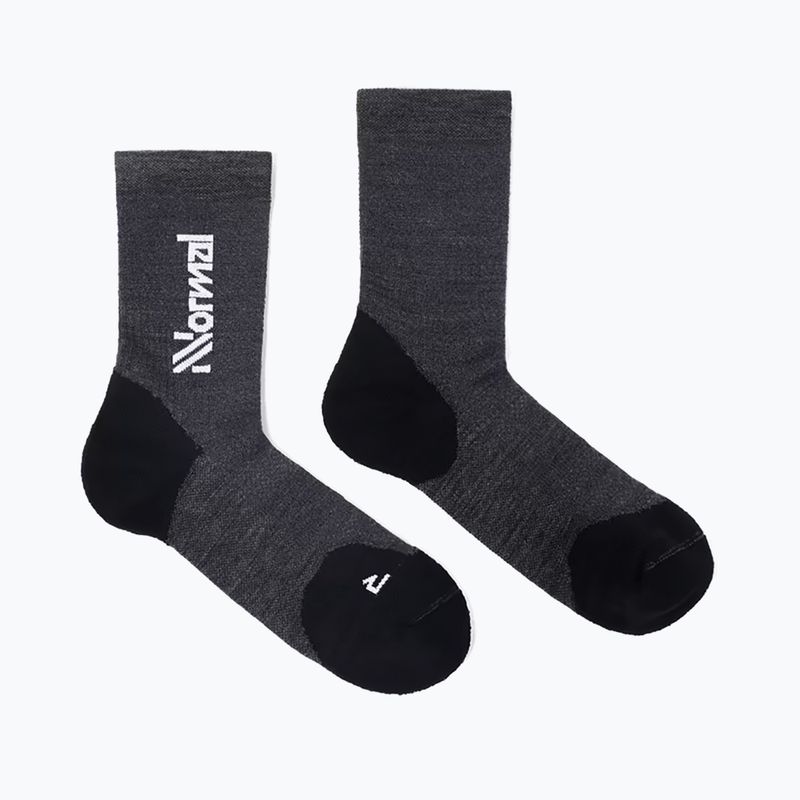 NNormal Merino running socks black