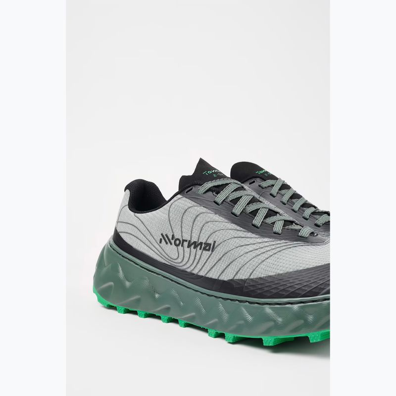 NNormal Tomir 2.0 green running shoes 9