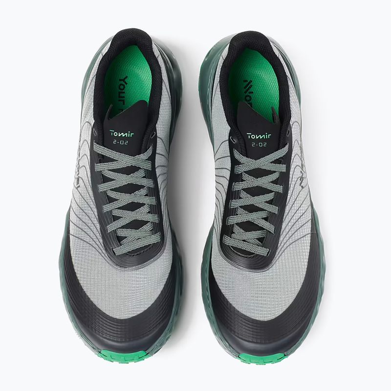 NNormal Tomir 2.0 green running shoes 10