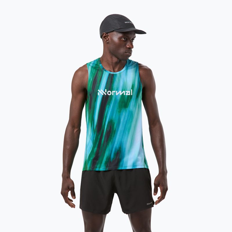 Men's NNormal Race Tank running top multicolour