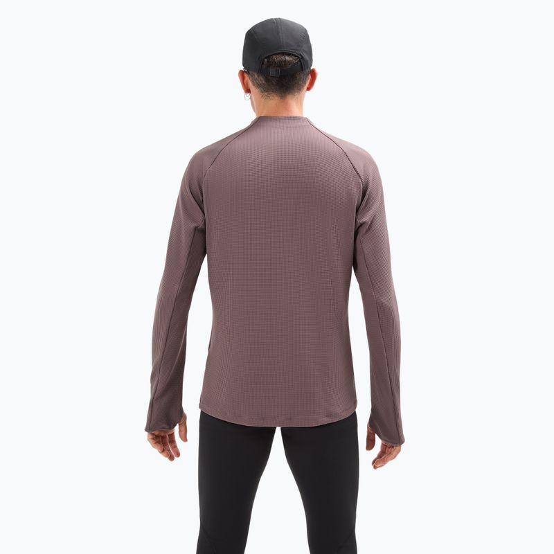 Men's NNormal Trail purple running longsleeve 3