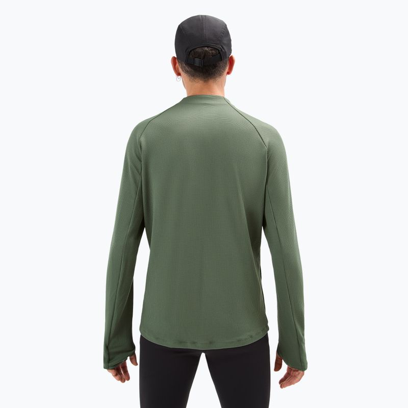 Men's NNormal Trail green running longsleeve 2