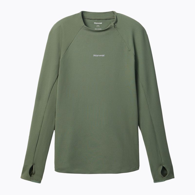 Men's NNormal Trail green running longsleeve 6