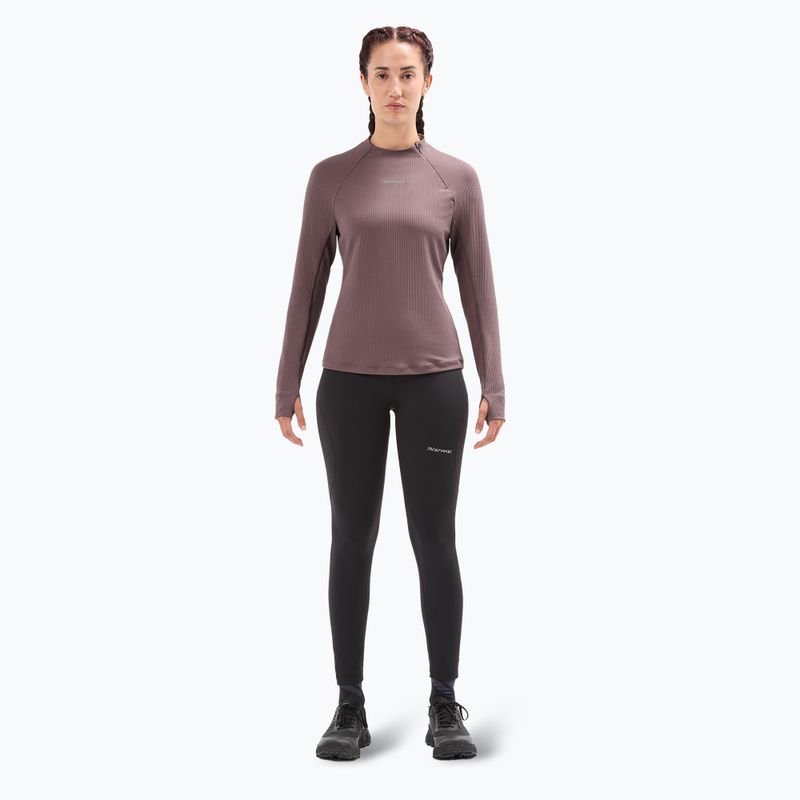 Women's running longsleeve NNormal Trail purple 2