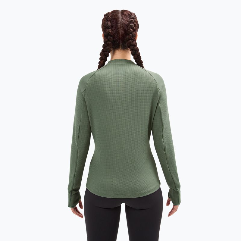 Women's running longsleeve NNormal Trail green 5