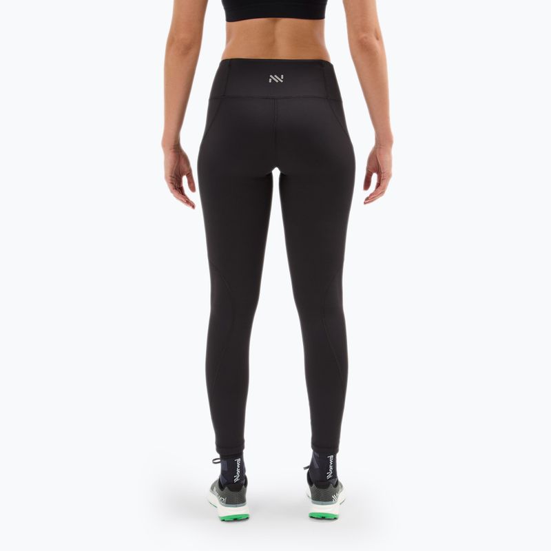 Women's running leggings NNormal Active black 3