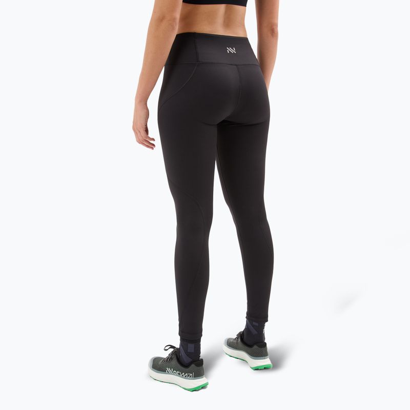 Women's running leggings NNormal Active black 5