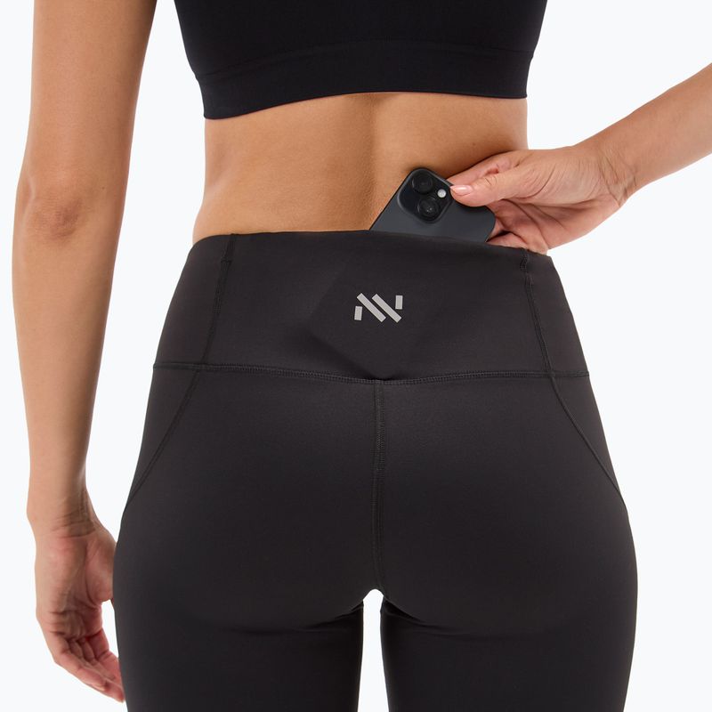 Women's running leggings NNormal Active black 10