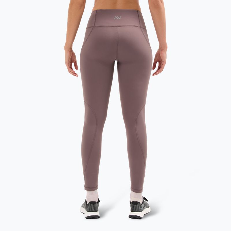 Women's running leggings NNormal Active purple 2