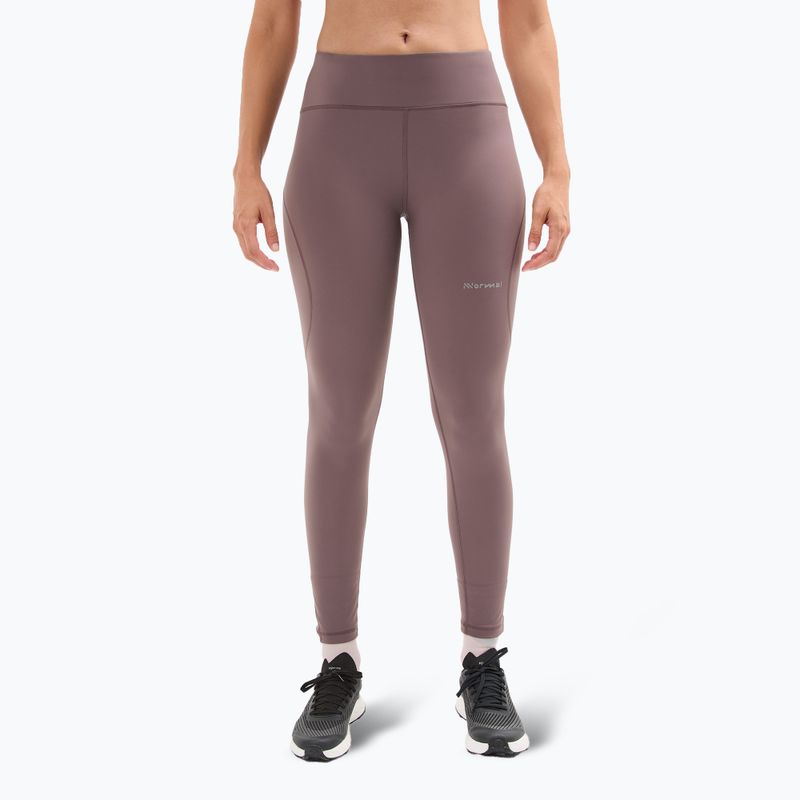 Women's running leggings NNormal Active purple 3