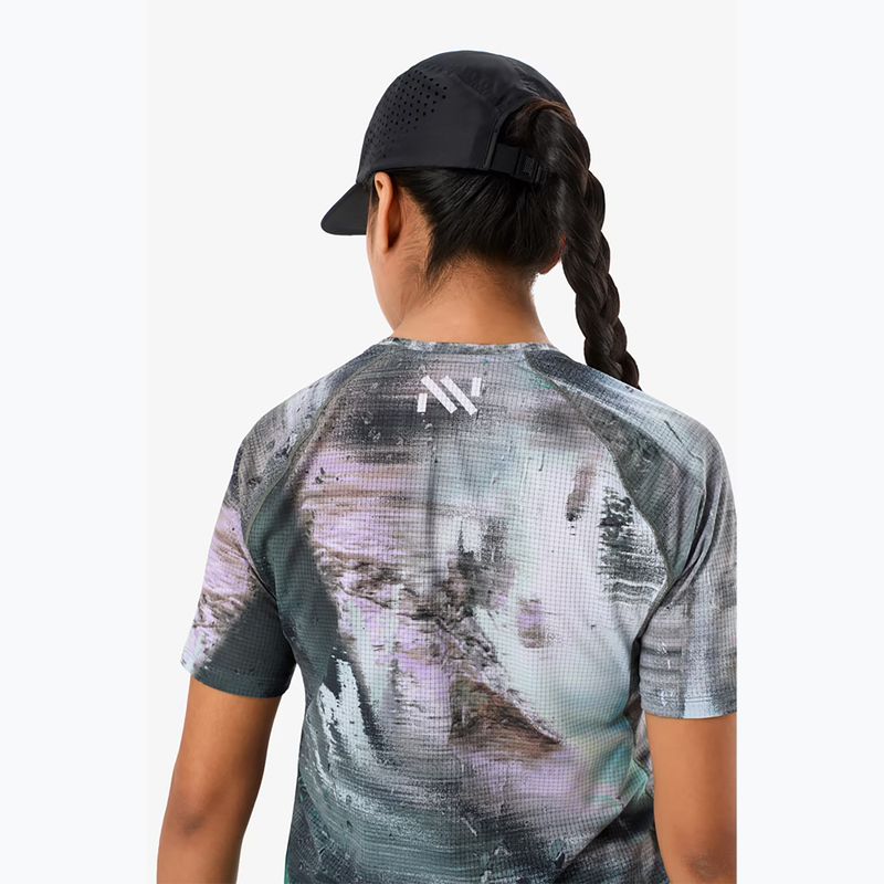 Women's NNormal Race multicolour running shirt 3
