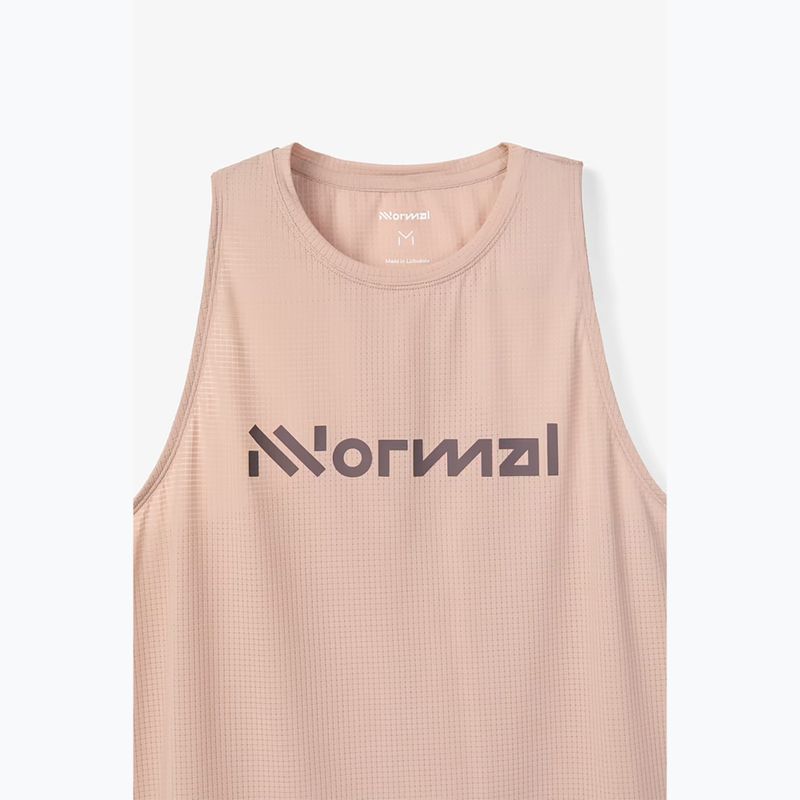 Women's NNormal Race Tank dusty pink running shirt 4