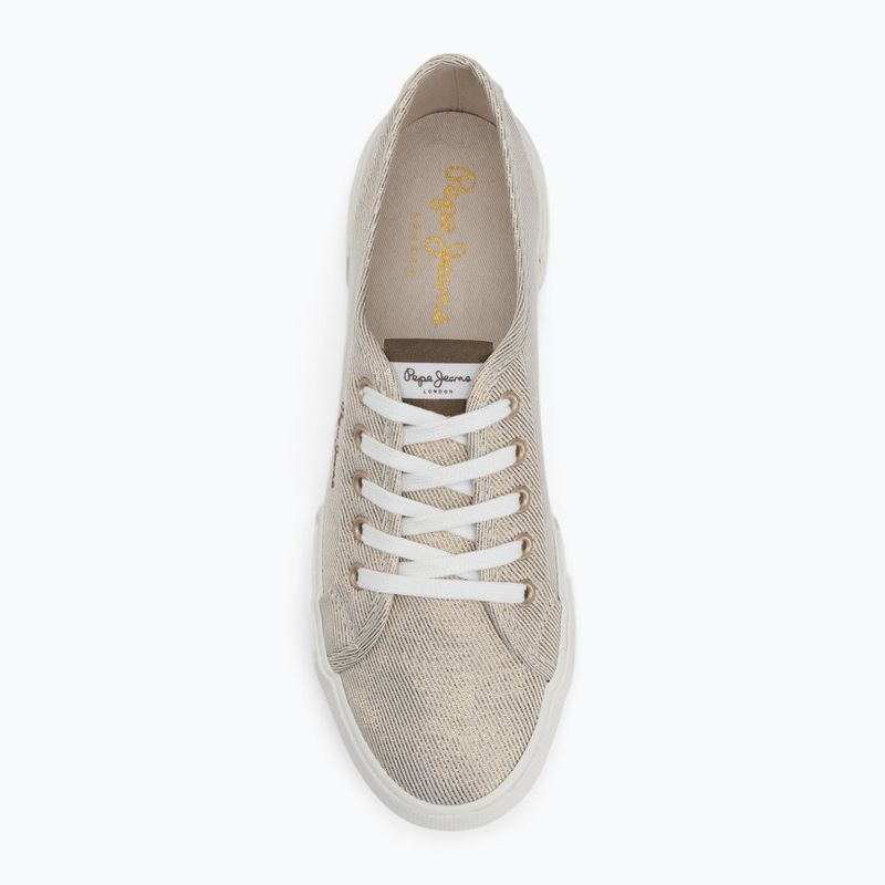 Women's shoes Pepe Jeans Brady Party gold 5