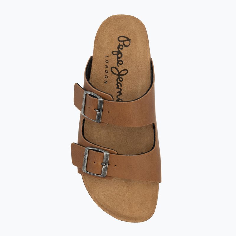 Women's slides Pepe Jeans Oban Classic 1 brown 5
