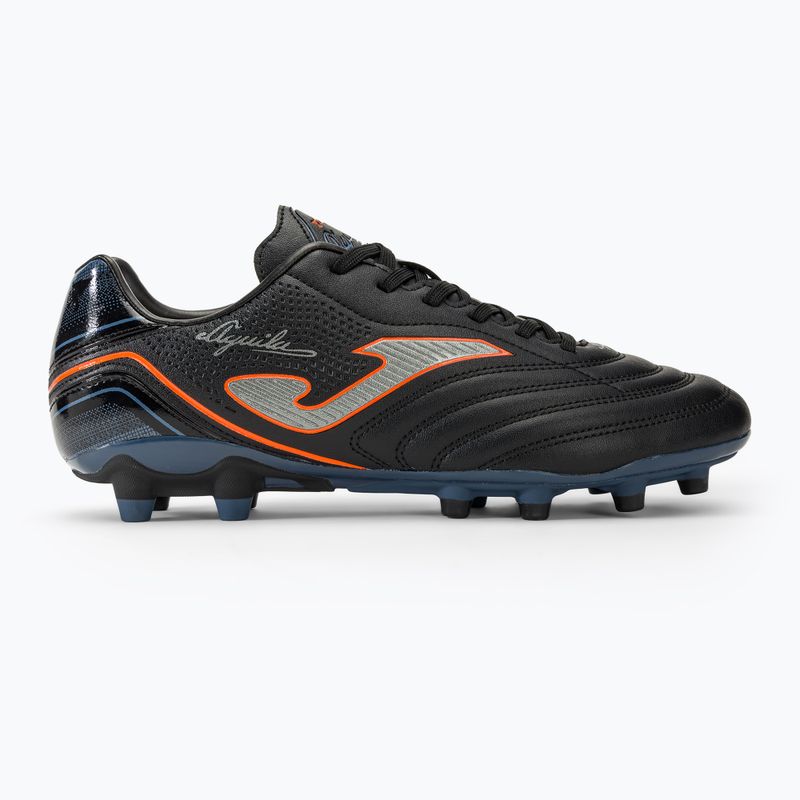 Joma Aguila FG men's football boots black/blue 2