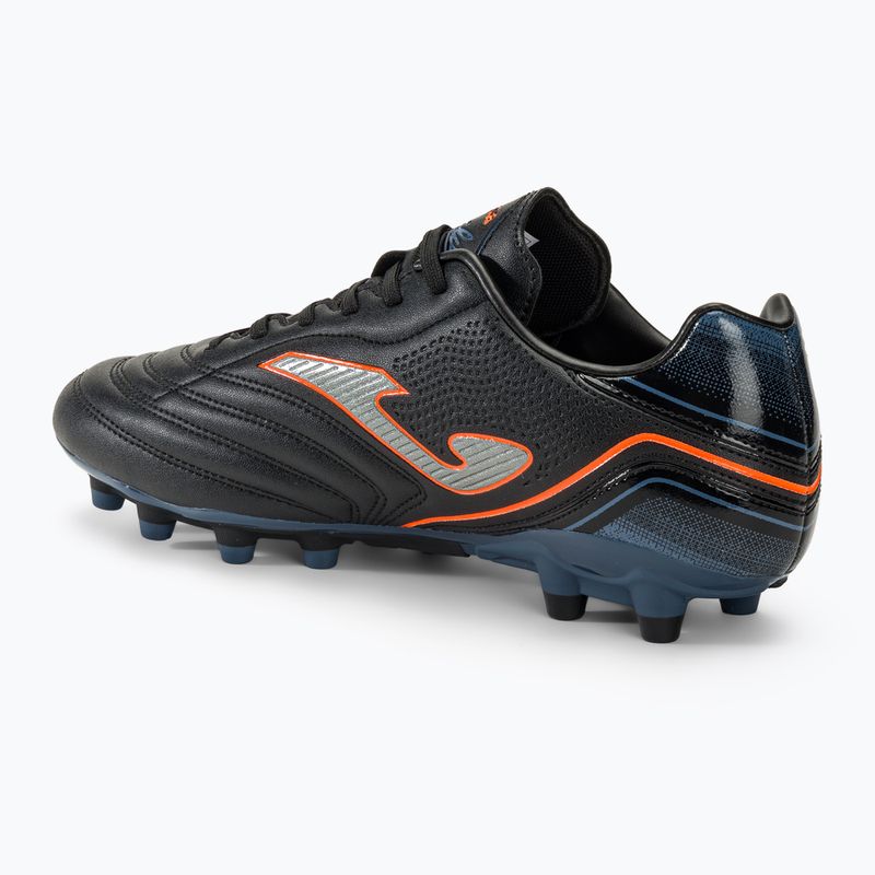 Joma Aguila FG men's football boots black/blue 3