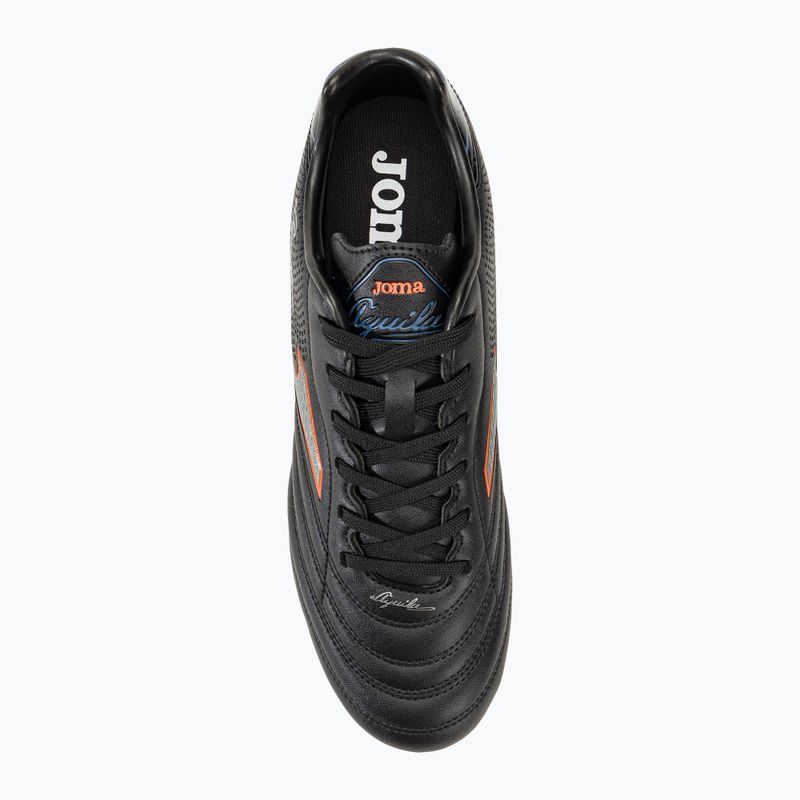 Joma Aguila FG men's football boots black/blue 5