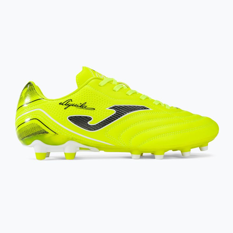 Men's Joma Aguila FG lemon fluor football boots 2