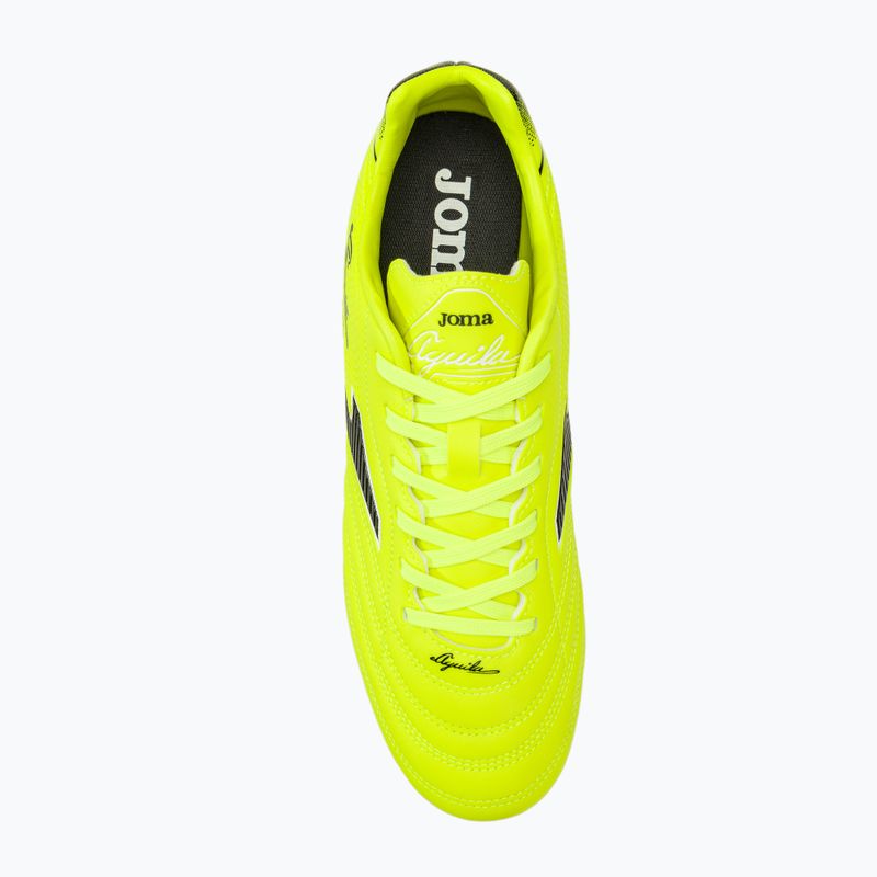 Men's Joma Aguila FG lemon fluor football boots 5