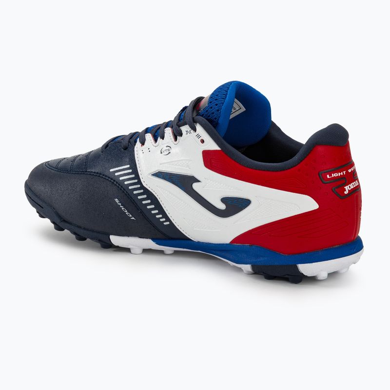 Men's football boots Joma Cancha TF marine/white 3
