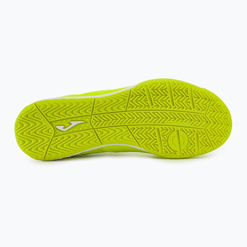 Men's football boots Joma Dribling IN lemon fluor 4