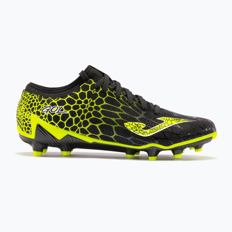 Men's football boots Joma Gol FG black/yellow 8