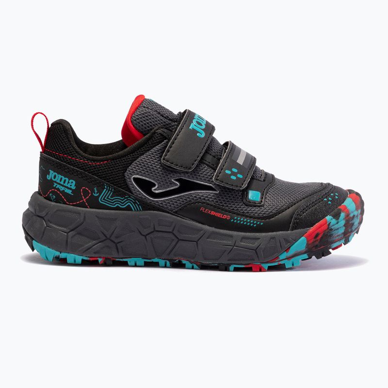 Joma Adventure black children's running shoes