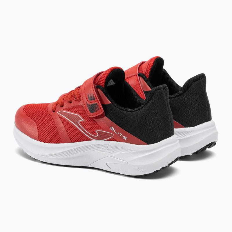 Joma Elite black/red children's running shoes 3