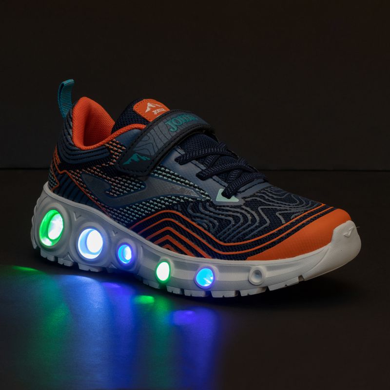 Joma Rase navy/orange children's running shoes 2