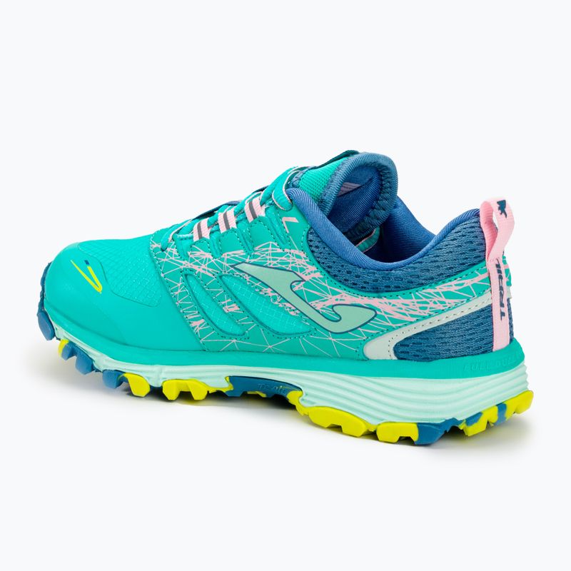Joma Sima green/grey children's running shoes 3