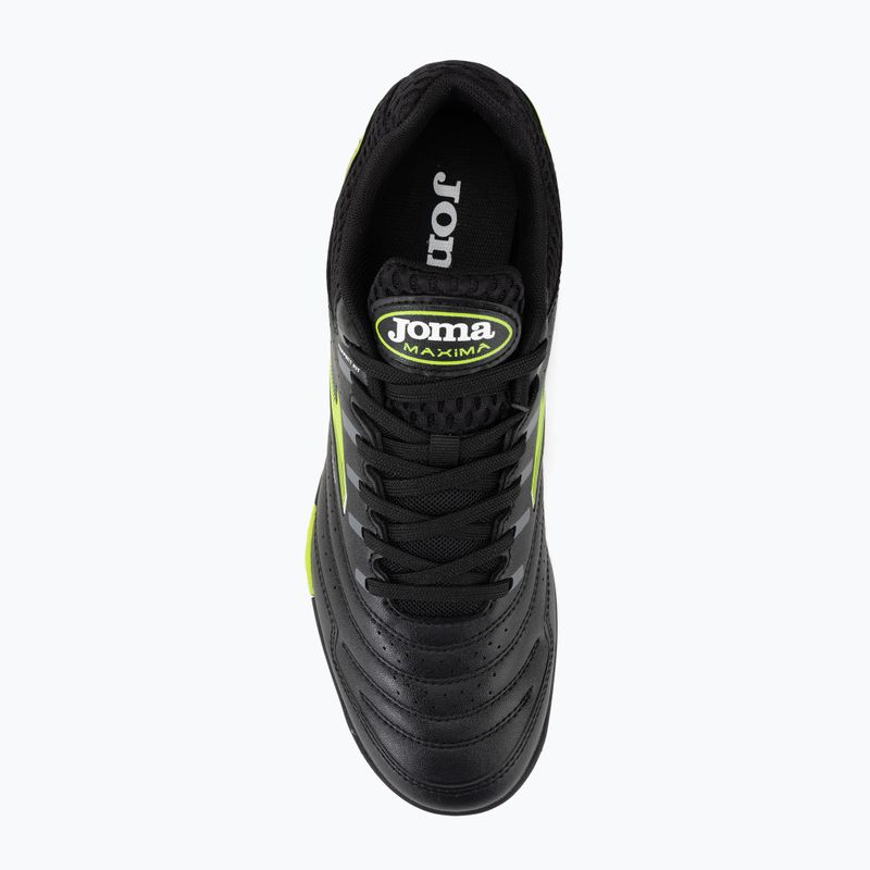 Men's football boots Joma Maxima TF black/green 6