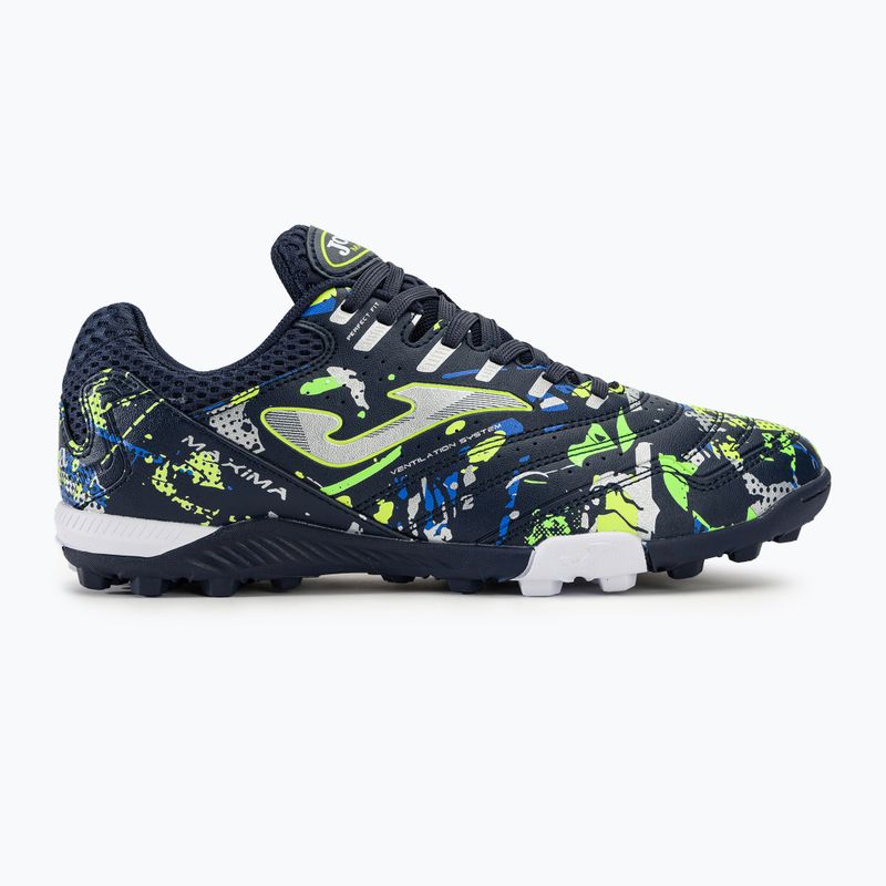 Men's football boots Joma Maxima TF marine 2