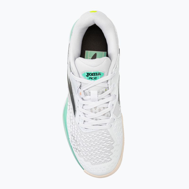 Joma Ace Lady Padel shoes white/green 5