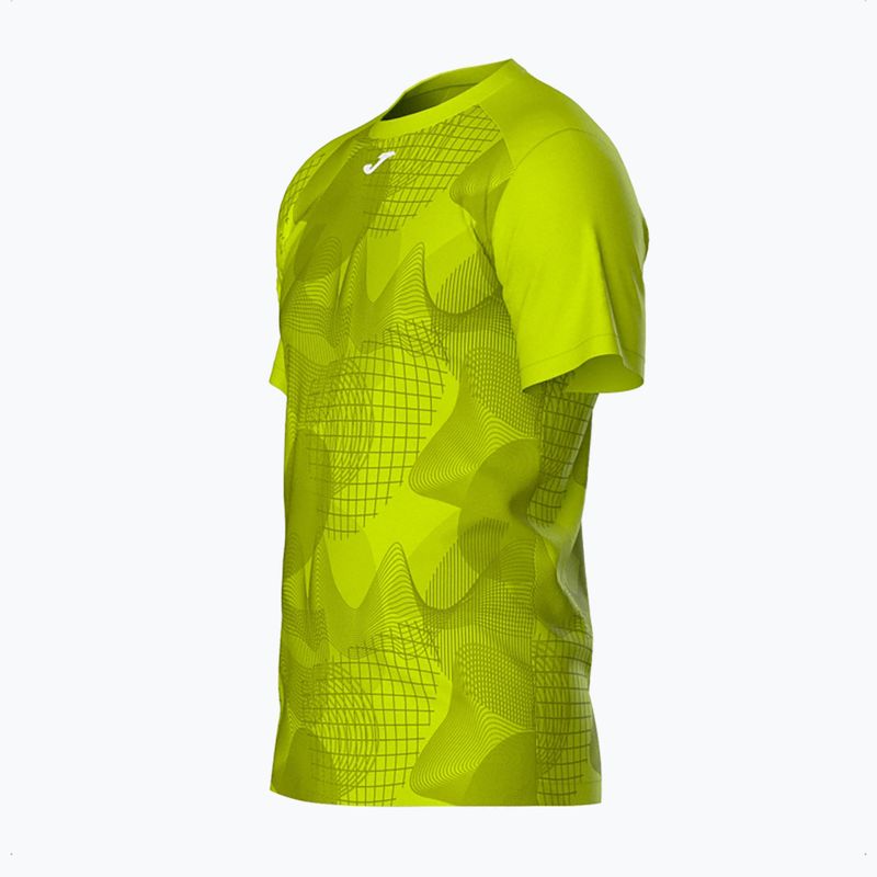 Men's tennis shirt Joma Challenge yellow 3