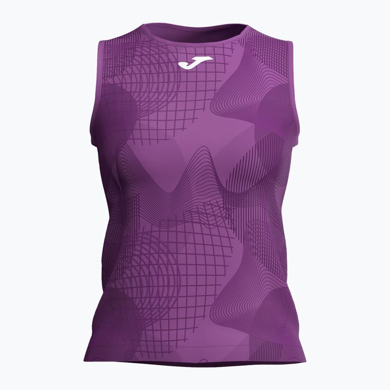 Women's tennis tank top Joma Challenge purple