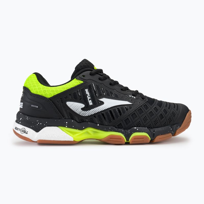 Men's volleyball shoes Joma V.Impulse black/lemon fluor 2