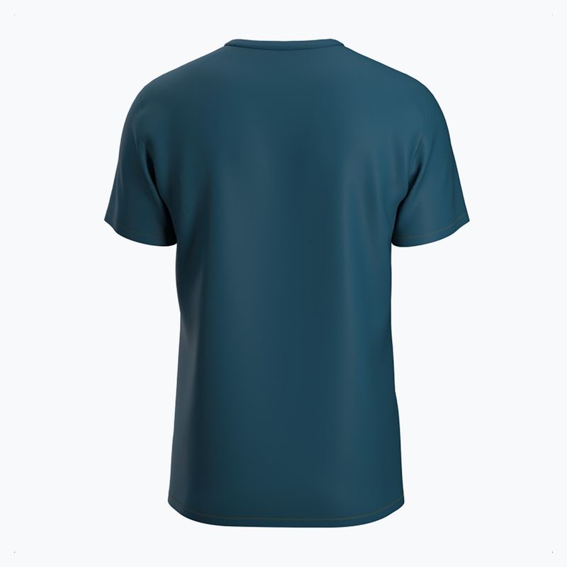 Men's tennis shirt Joma Court green/gold 3