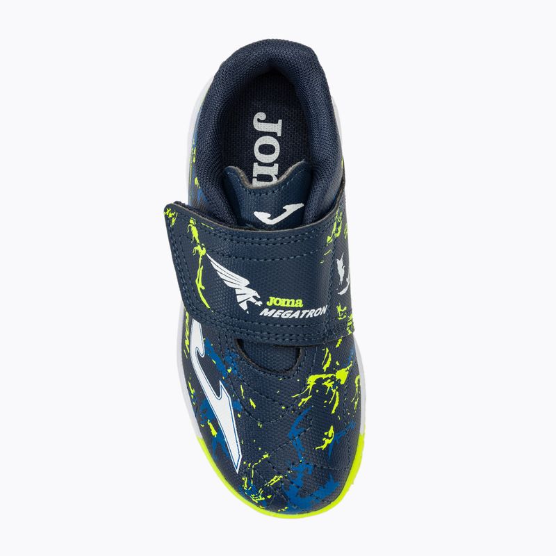 Children's football boots Joma Megatron Jr IN navy/orange 5