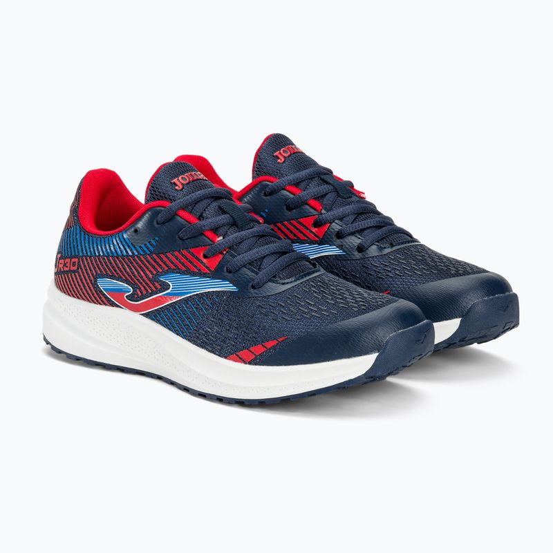 Joma 30 navy/red children's running shoes 4