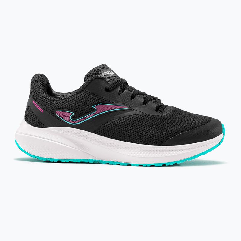 Joma Rodio black/pink children's running shoes 8