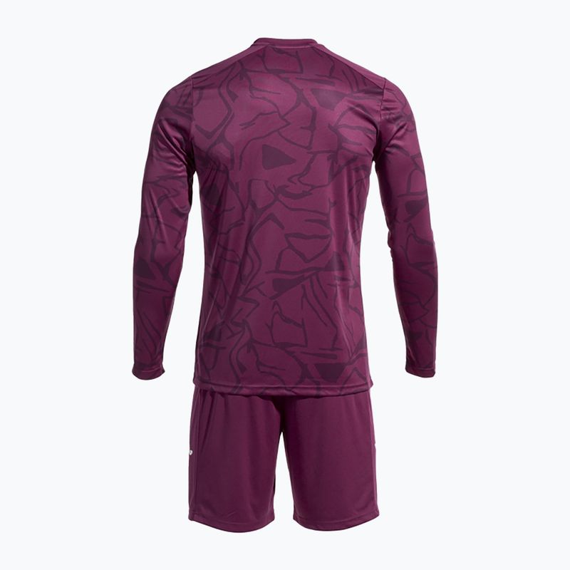 Joma Zamora IX goalkeeper kit burgundy 2